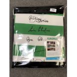 An authentic signed football shirt - Celtic European Cup winners 1967, signed by Billy Mcneill,