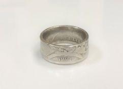 An 1821 Crown ring