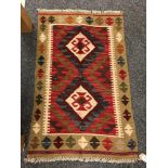 A Maimana kilim rug,