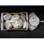 A quantity of Susie Cooper designed Gray's pottery hand painted dinner ware