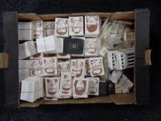 A box of Toon trader's collectors cards and reproduction cigarette cards
