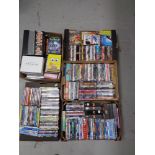 Five boxes of dvds including Friends box sets