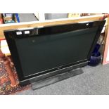 A Kishi 42" LCD TV with remote