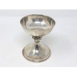 An Elizabeth II silver goblet, Edward Albert Jones, Birmingham 1971, engraved 'Lincoln Cathedral,