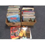 Two boxes of lps, Dusty Springfield,
