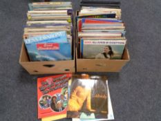 Two boxes of lps, Dusty Springfield,