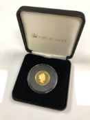 A Queen Elizabeth II 2018 gold coin,