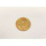 An Edward VII gold sovereign 1910