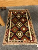 A Maimana kilim rug,