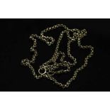 A 9ct gold chain necklace, 6.8g.