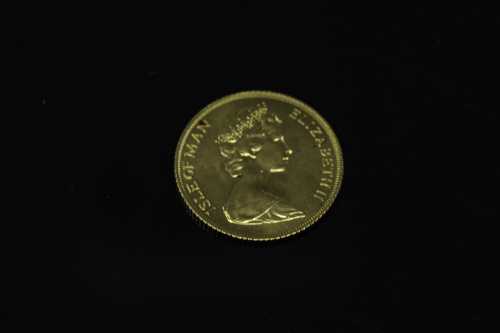 A gold half sovereign - Isle of Man 1973 - Image 2 of 2