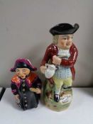 A Staffordshire Toby jug, Hearty Good Fellow,