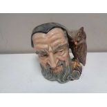 A large Royal Doulton character jug - Merlin D6529