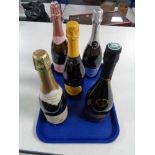 A tray of Michael Arnould and Fils Grand Crux Champagne together with four further bottles of