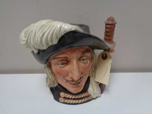 A large Royal Doulton character jug - Aramis D6441