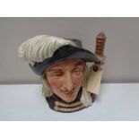 A large Royal Doulton character jug - Aramis D6441