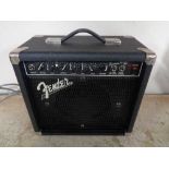 A Fender front man guitar amplifier