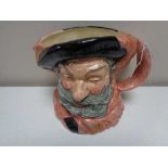 A large Royal Doulton character jug - Falstaff D6287