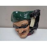 A large Royal Doulton character jug - Dick Turpin D6528