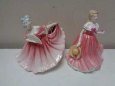 Two Royal Doulton figures -Elaine HN 3307 and Rosie HN 4094
