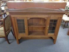 A 20th century oak dresser top