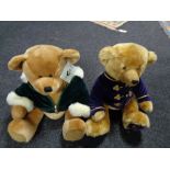 Two Harrod's Christmas bears,