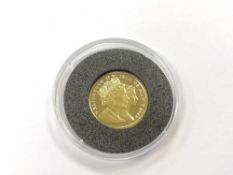 A gold Isle of Man 1/10 Crown, The Life of Queen Elizabeth II, Pobjoy Mint, 3.