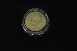 The Royal Mint - 1970-1980 Fiji commemorative gold coin, 22ct gold 15.98g.