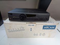 A boxed Arcam alfa 10 integrated amplifier (continental wiring)