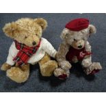 Two Harrod's Christmas bears,