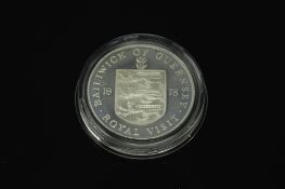 The Royal Mint - A 1978 sterling silver twenty five pence commemorative coin, 28.1g.