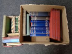 Two boxes of twentieth century books - Arthur Mees,