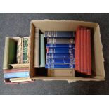 Two boxes of twentieth century books - Arthur Mees,