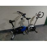 A Proteus exercise bike together with one other