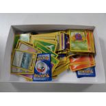 A collection of approximately 210 Pokemon trading cards. (Q)