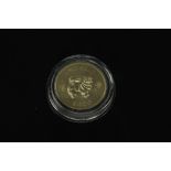 The Royal Mint - A Hong Kong $1000 coin, Lunar Year of the dog 1982, 22ct gold 15.98g.