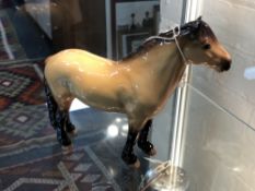 A Beswick Highland pony.