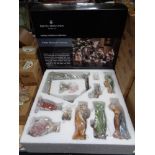 A Royal Doulton Petite Musical nativity set