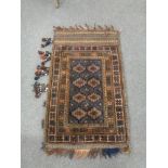 An Afghan rug