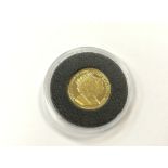 A gold British Virgin Islands $25 coin, The Life of Queen Elizabeth II, Pobjoy Mint, 3.