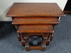 A nest of three Old Charm tables