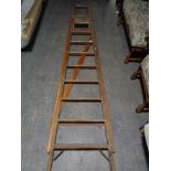 A large set of Slingsby wooden steps