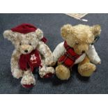 Two Harrod's Christmas bears,