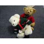 Two Harrod's Christmas bears,