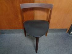 A twentieth century Danish teak Hans Olsen designed dining chair for Frem Rojle