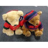 Two Harrod's Christmas bears,