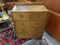 A 1930's five drawer chest