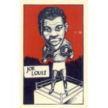 CUMMINGS, Famous Fighters, complete, inc. Joe Louis, EX to MT, 64
