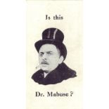 GRAINGER, Dr. Mabuse, complete, EX, 12