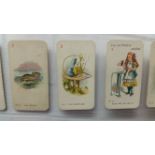 CARRERAS, part sets & odds, inc. Alice in Wonderland, round (21), square (22), Christie Girls (